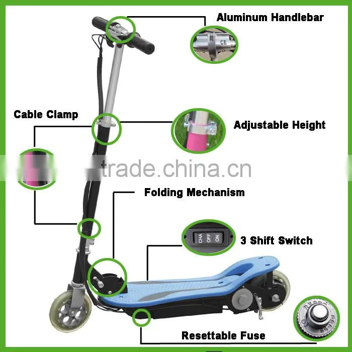 CE EEC approved 2015 new products cheap electric scooter 120W SX-E1013-X