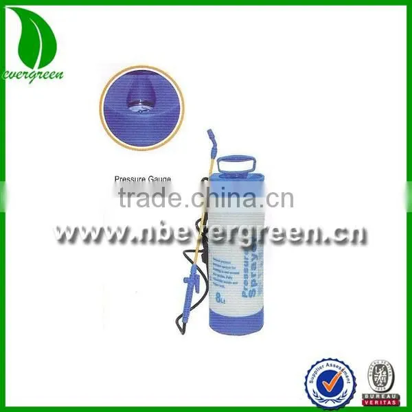 Garden tools portable plastic 8L pest control pressure sprayer