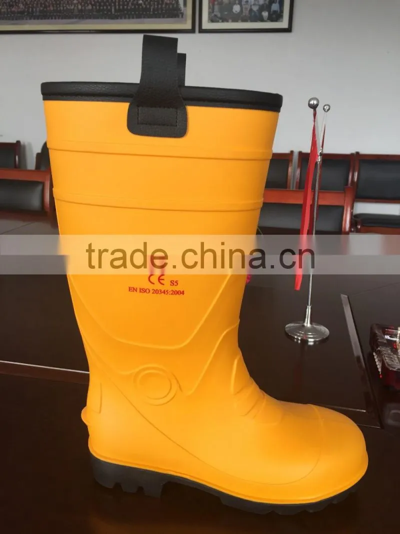 hunting safety boots for special industry waterproof pvc shoes
