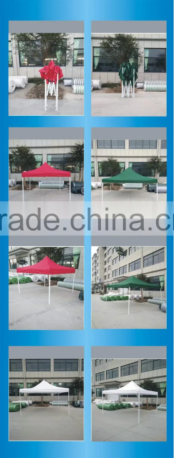 3x3 Strong Steel folding tent