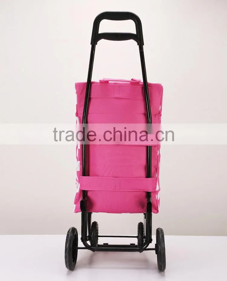 BAG00109 Folding Shopping Trolley with Wheels