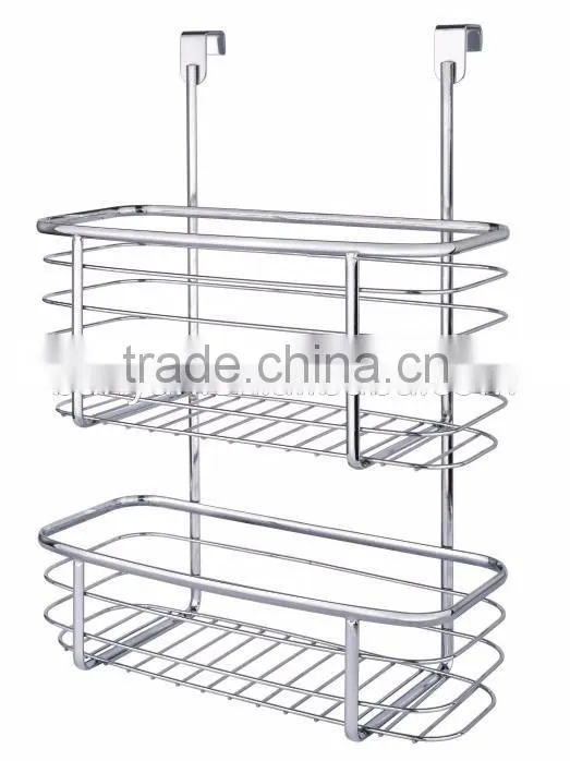 Kitchen and Home Over the Cabinet Rectangle Iron Metal Wire Hanging Basket