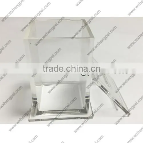 Transparent cleverish portable piggy bank rectangle storage box