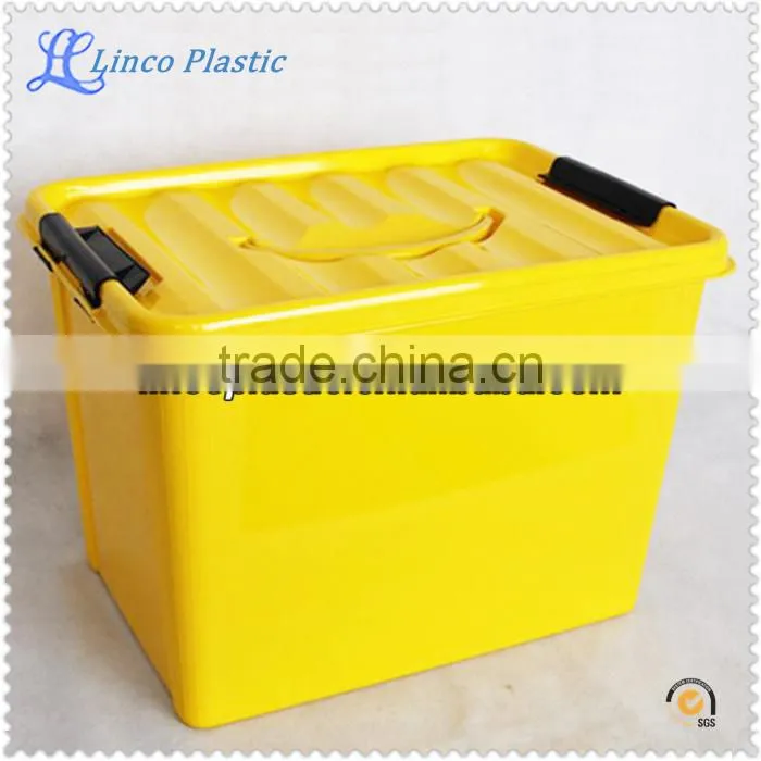 High Quality Plastic Storage Box With Lock and Handle