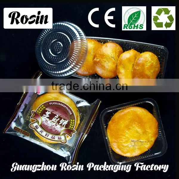Transparent Rectangular PET Plastic Fruit Containers 250ml