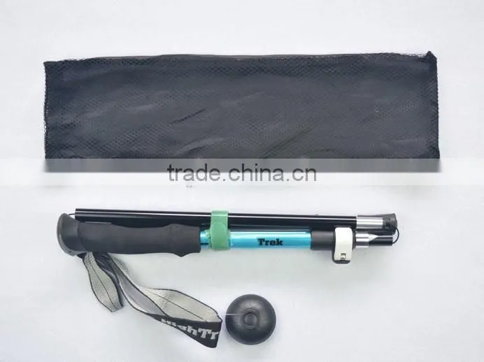 Foldable trekking stick,, external lock, SZ15513F