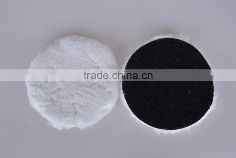 Cheap woolen polishing pad Skin buffing pad 4.5''-8''