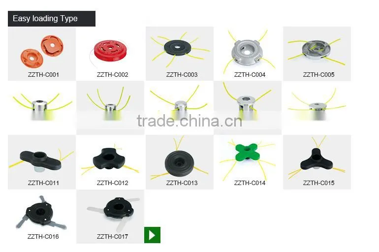 Nylon chain Trimmer Head for Brush Cutter grass trimmer