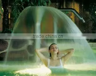 Duck mouth stainless steel polished flat jet water cannon for spa pool