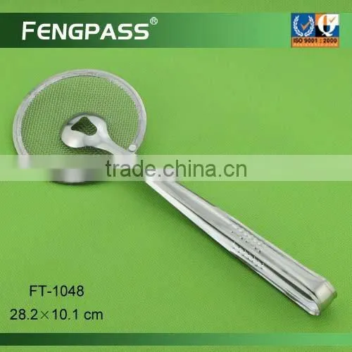 Stainless steel food serving tong FT-1055 kitchen utensil