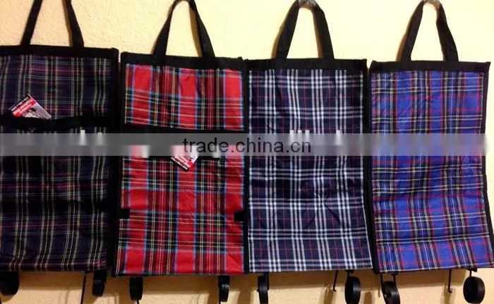 2015 China Supplier Portable Travel Trolley Bag With Wheels Bags