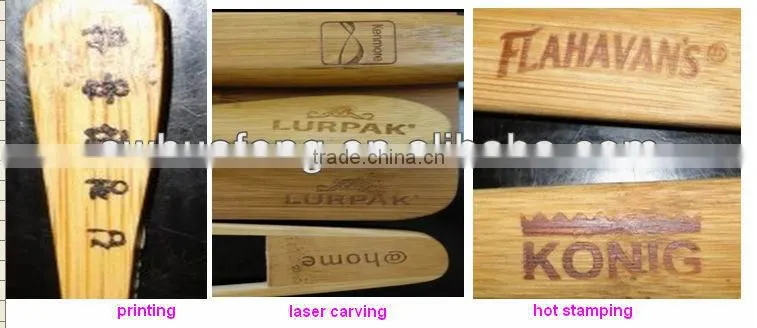 2017 Promotional 100% natural bamboo tongs