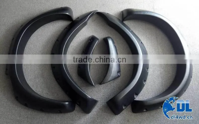 Universal 4x4 plastic car fender flares Jeep spare parts Cherokee XJ ABS wheel arch fender flares