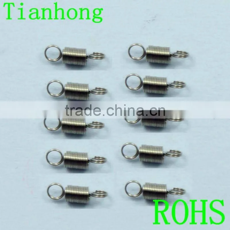 precision heavy duty extension springs with hooks