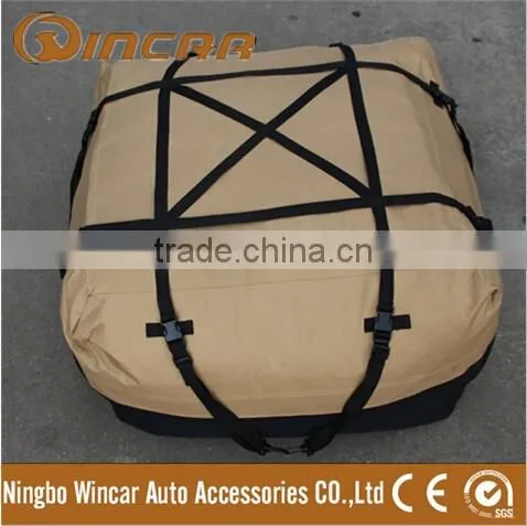4x4 off road camping rubbish bag 600D Oxford Polyester roof luggage bag