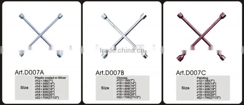 Cross rim wrench adjustable wrenches