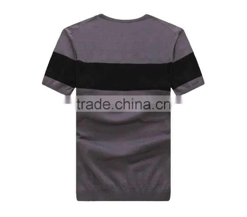Raidy boer Men's 80/2 knitwear short t shirt (100%cotton )