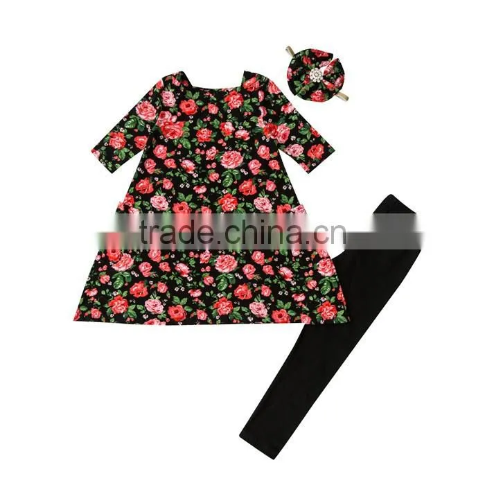Girl' spring set,100%cotton,new design,shirt+plants,fashion,warm