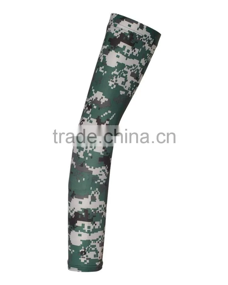 Custom Arm Sleeve Cover Sun Armband Skin Protection Sport Stretch Basketball
