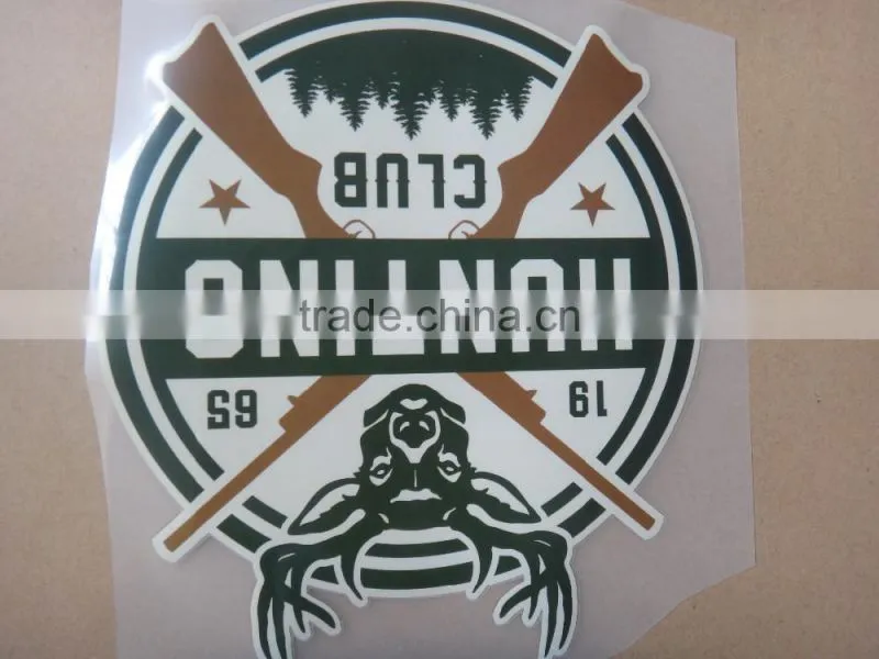 Custom Plastisol Type Soccer Number Heat Transfer Printing For Jerseys With Anti sublimation