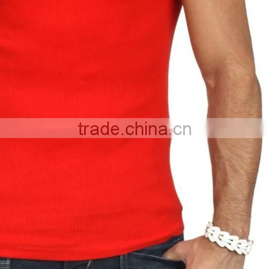 Trade Assurance Premium Spandex/Cotton Blank Mens Stringer Gym Tank Top