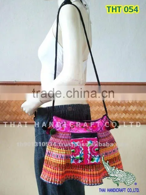 100 % Handmade Hill Tribe Shoulder bag Embroidery Bag