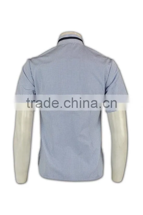 100% Cotton Design china made short sleeve ladies formal checks shirts designs