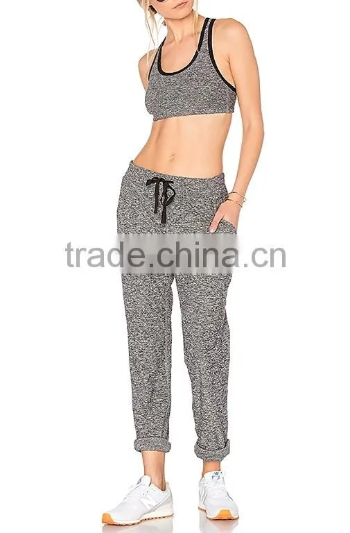 2017 Custom Women Yoga Sport Suit Bra Set 2 Piece Female Fitnees Gym Lightweight Sportswear Sexy Running Workout Clothes