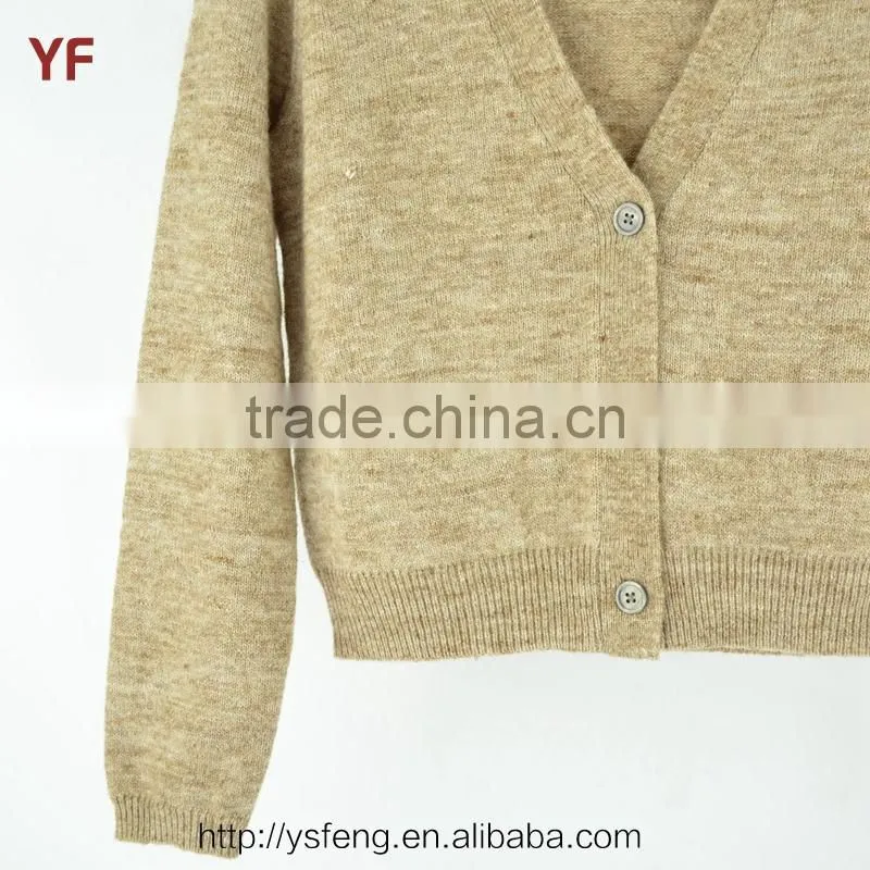 Hand Knitted Children Clothes Girls Wool Cardigans Sweater