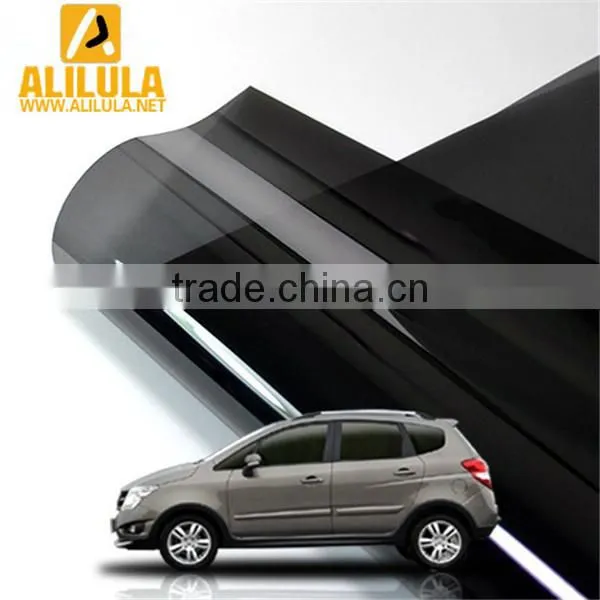 Black color 1ply window car tint film
