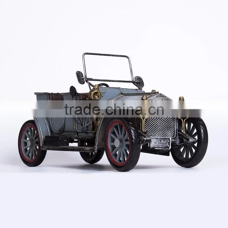 Handmade Iron Cool Great Gift Model 1909 Rolls-Royce Old Retro Car Tin