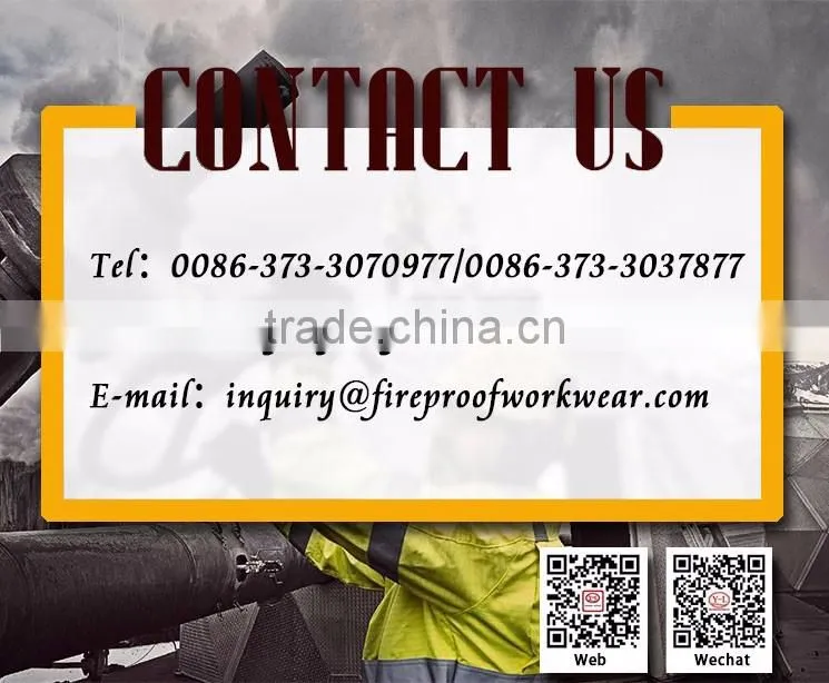 Best selling China manufactory high quality different fireproof color shirts