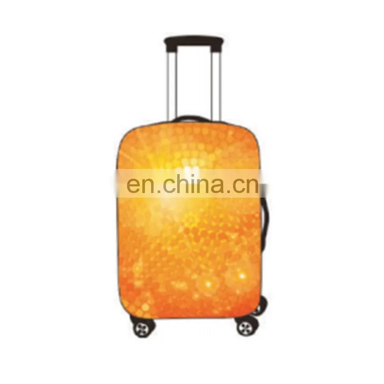 Hot selling custom fashion travel luggage case dust cover