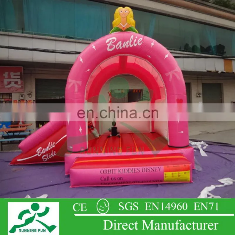 0.55mm tarpaulin inflatable boucer castle, inflatable bouncy castle for sale IB64