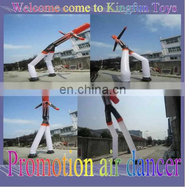 Advertising inflatable air dancer for car wash