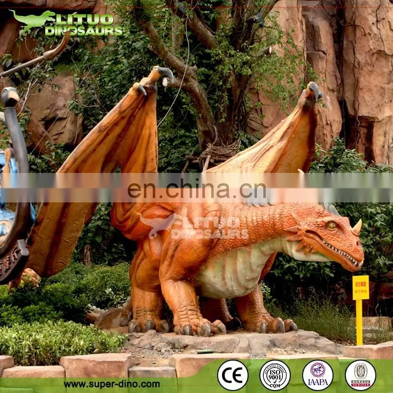Amusement Park Equipment of Interactive Animal Dinosaur Rides