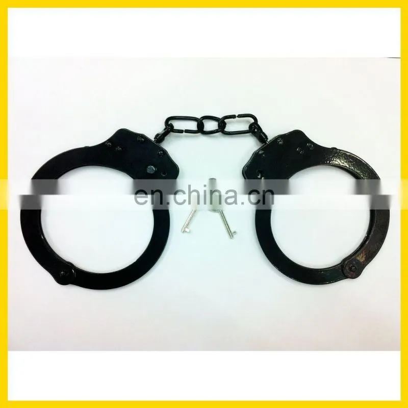 painted black red pink color handcuff / heavy duty shackle handcuff