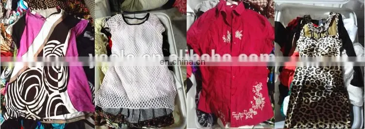 Top quality Nice second hand clothes used clothing racks for sale