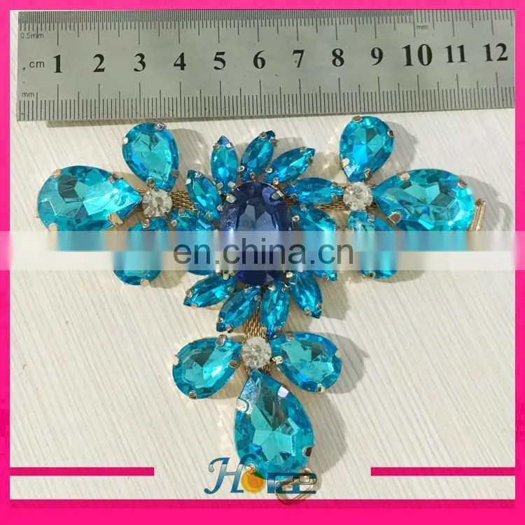 new arrival rhinestone sandal accessory lady slipper accessory