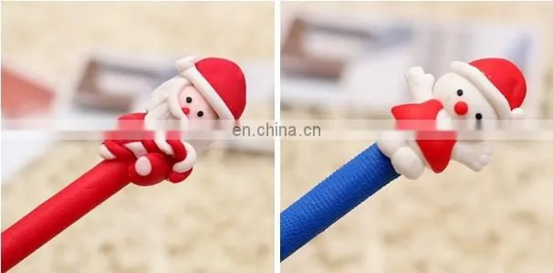 santa claus ball pen with logo promotion gift pen