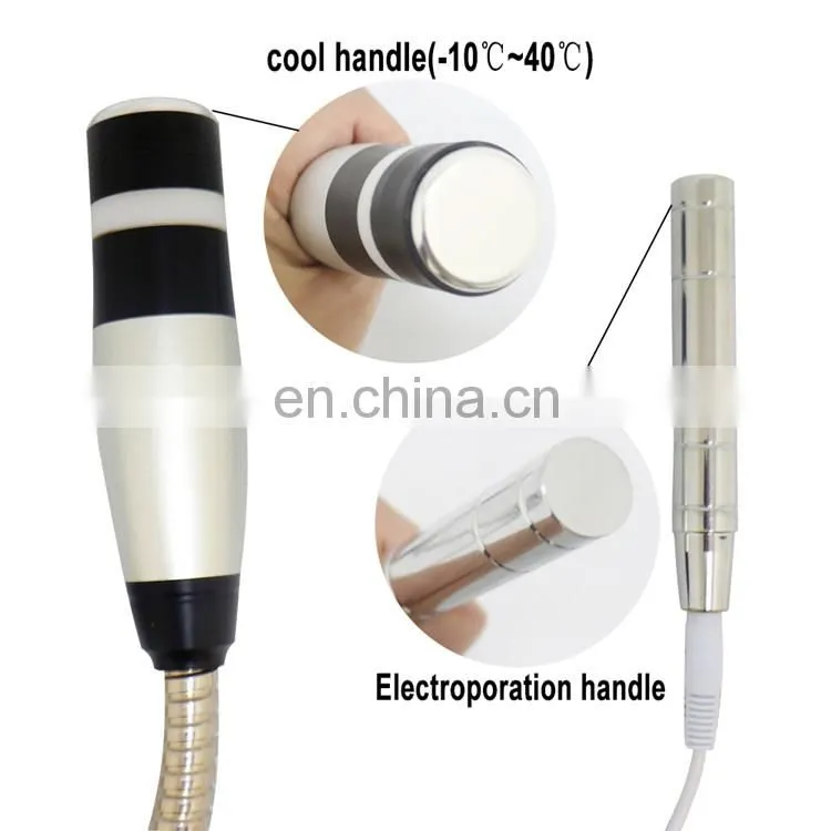 Portable Cool and Hot No Needle for Facial &body Beauty Machine