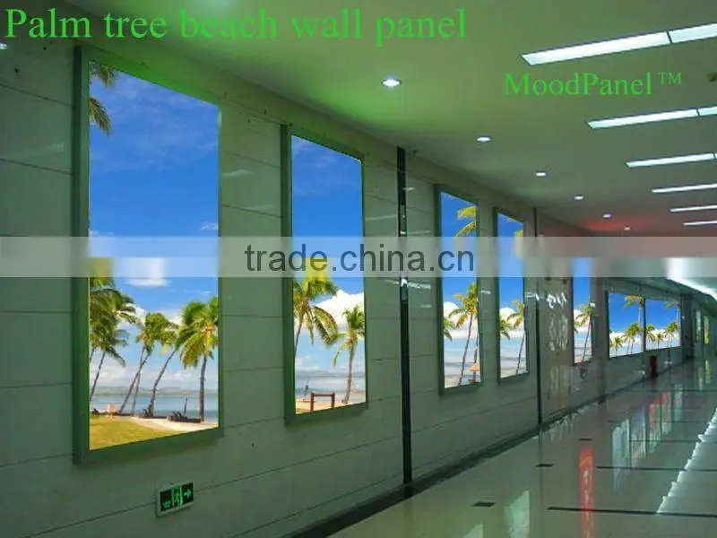 Unique ultrathin illumination curtain wall