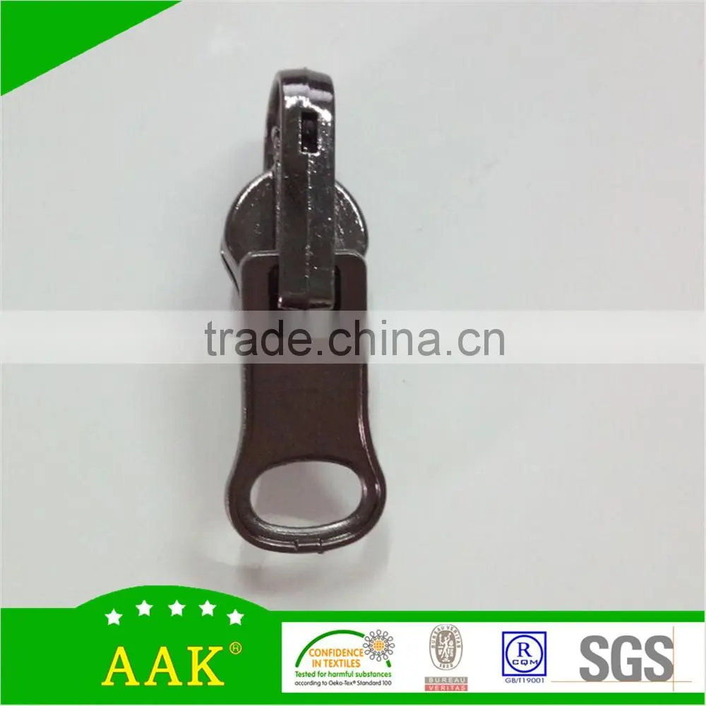 5#Zinc alloy material reverse zipper slider