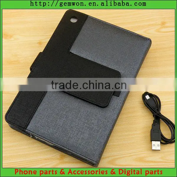 Folding Case for iPad Mini with Removable Wireless Bluetooth Keyboard