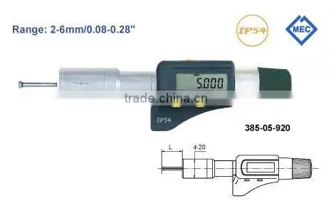 Electronic Three-point Inside Micrometers