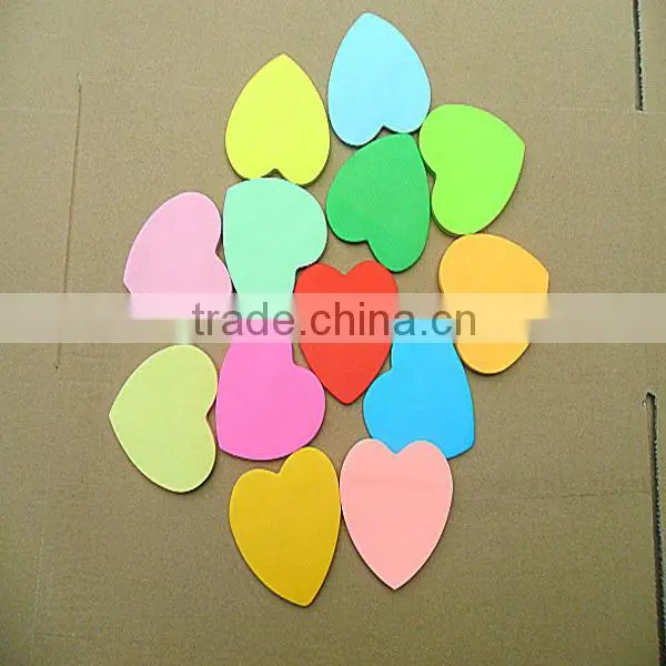 colorful mini sticky memo pad