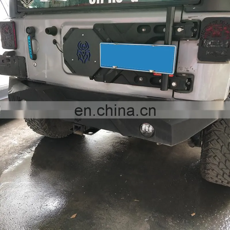 china 4x4 auto aftermarket accessories rear bumper for jeep wrangler jk 2007+ body kit