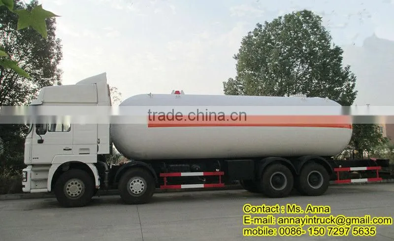 20-35CBM Shacman 8x4 336hp LPG tank truck LPG storage truck lpg tanker transportation truck