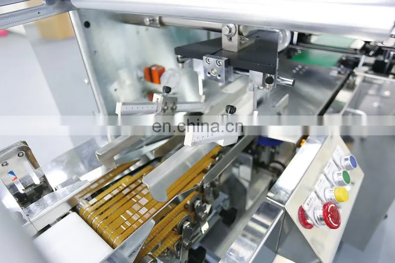Manufacturer Full Servo Drive Dumpling Flow Wrapper Machine for Food Packing Machine China Bag Making Hot Sealer Reciprocating