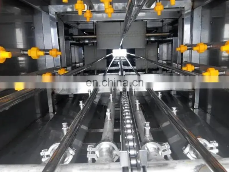 Shanghai Factory Full automatic High quality plastic basket crate/box/tray washing washer equipment cleaning machine
